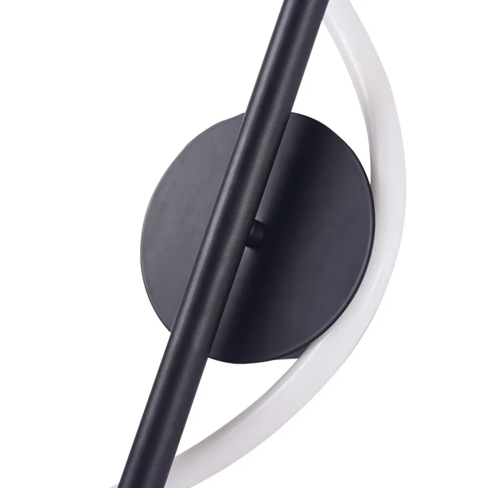 Kinkiet LED Sanico Goldlux Emma, 19 W, 2230lm, 4000K, czarny