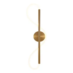 Kinkiet LED Sanico Goldlux Emma, 19 W, 2230lm, 4000K, złoty