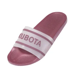 Klapki basenowe Gel, rozmiar 45, bordowe, żelowe