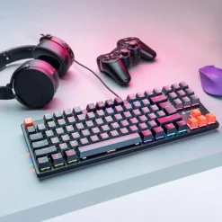 Klawiatura mechaniczna Tracer Gamezone Strike 87, kolorowe podświetlenie