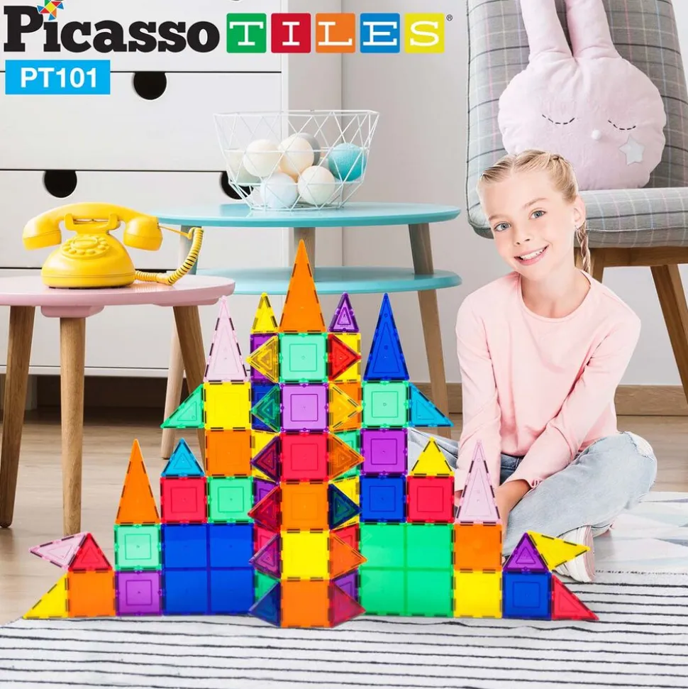 Klocki magnetyczne Picasso, 101 elementów