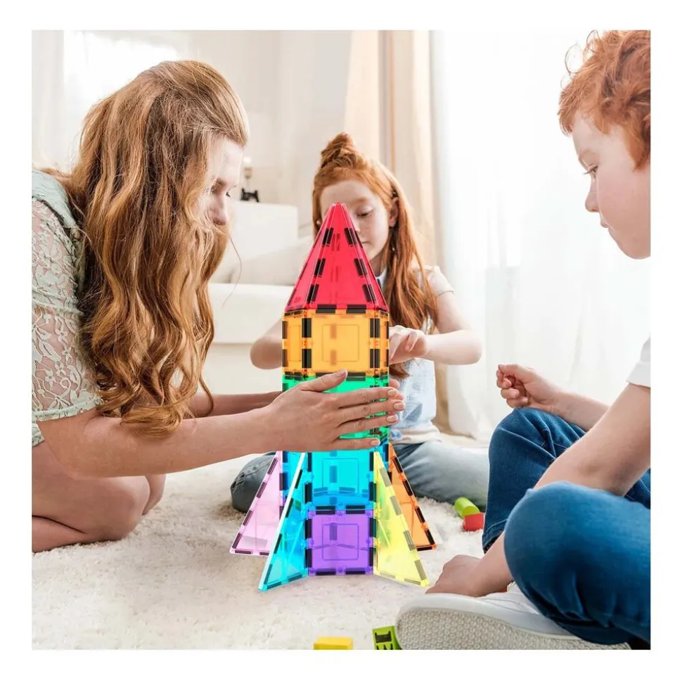 Klocki magnetyczne Picasso Rakieta, 32 elementy