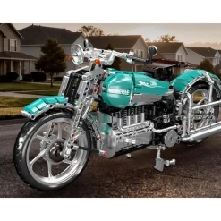 Klocki Motocykl cruiser Mould King, model 23004, 1971 elementy