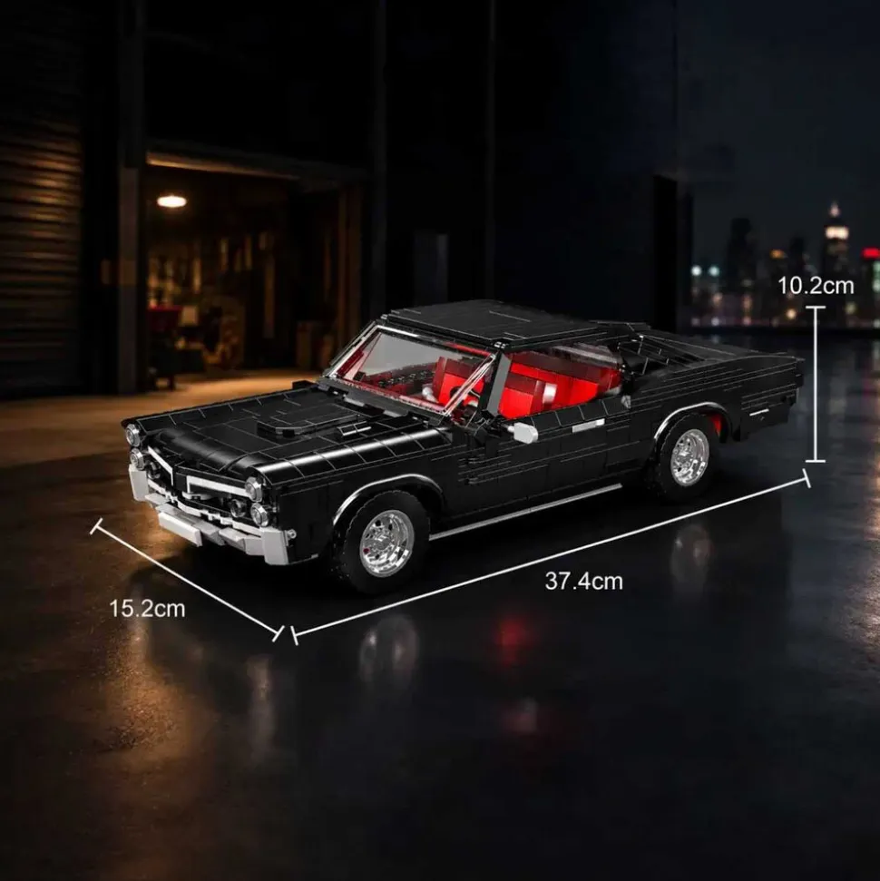 Klocki Mould King 10199 GTO Classic Muscle Car, 1563 elementów