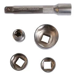 Klucz nasadowy 1/2” Niteo, z nasadkami