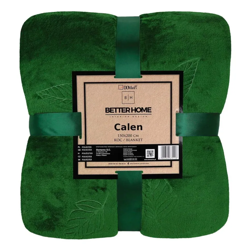 Koc Domarex Calen, 130 x 170 cm, zielony