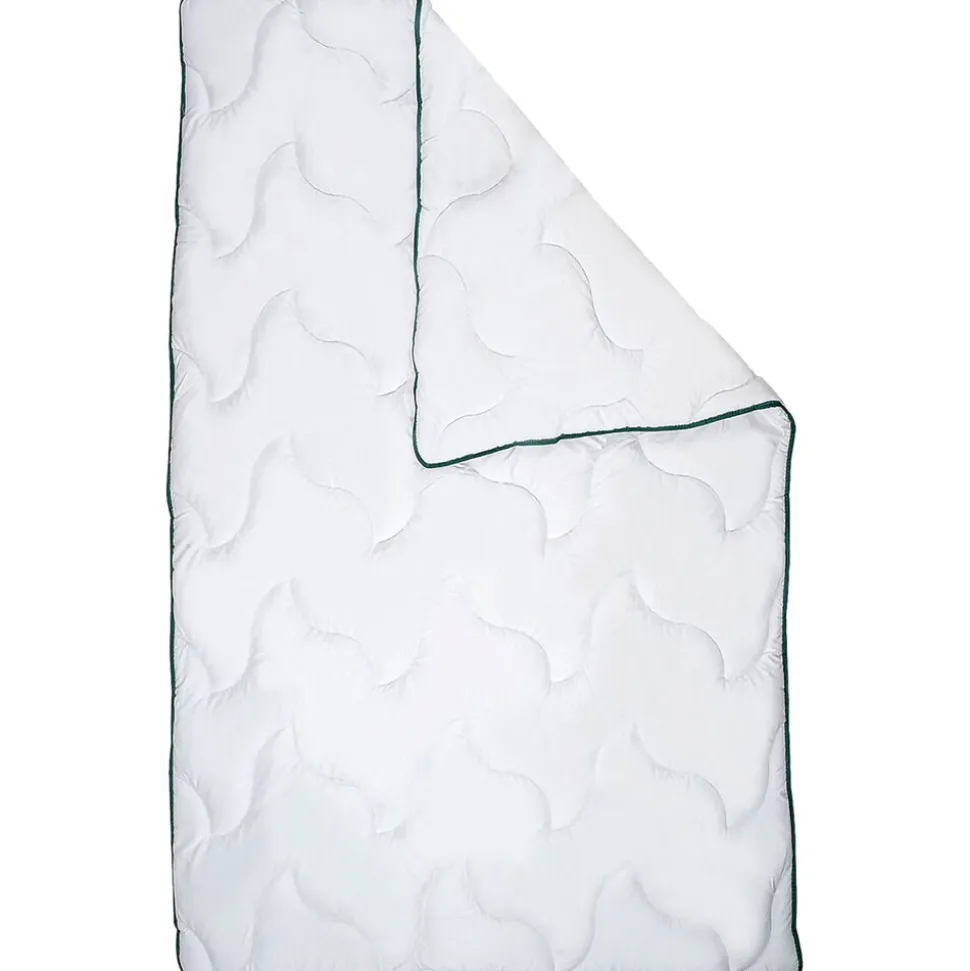 Kołdra 160 x 200 cm Aloe Vera, biała