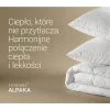 Kołdra 140 x 200 cm Lunesse Alpaka, biała