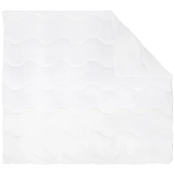 Kołdra 220 x 200 cm Sandby, biała mikrofibra