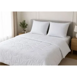 Kołdra 160 x 200 cm Smukee Home Stresness, biała