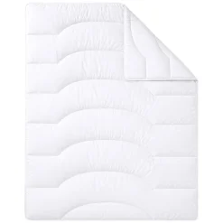 Kołdra 220 x 200 cm Wendre Cotton Percale, biała