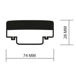 Komplet 6 żarówek Sanico Goldlux, GX53, 8 W, 3000K, barwa ciepła
