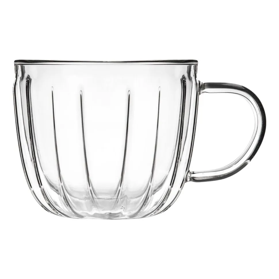 Komplet 2 filiżanek termicznych Vialli Design Tulip, 350 ml, z podwójną ścianką