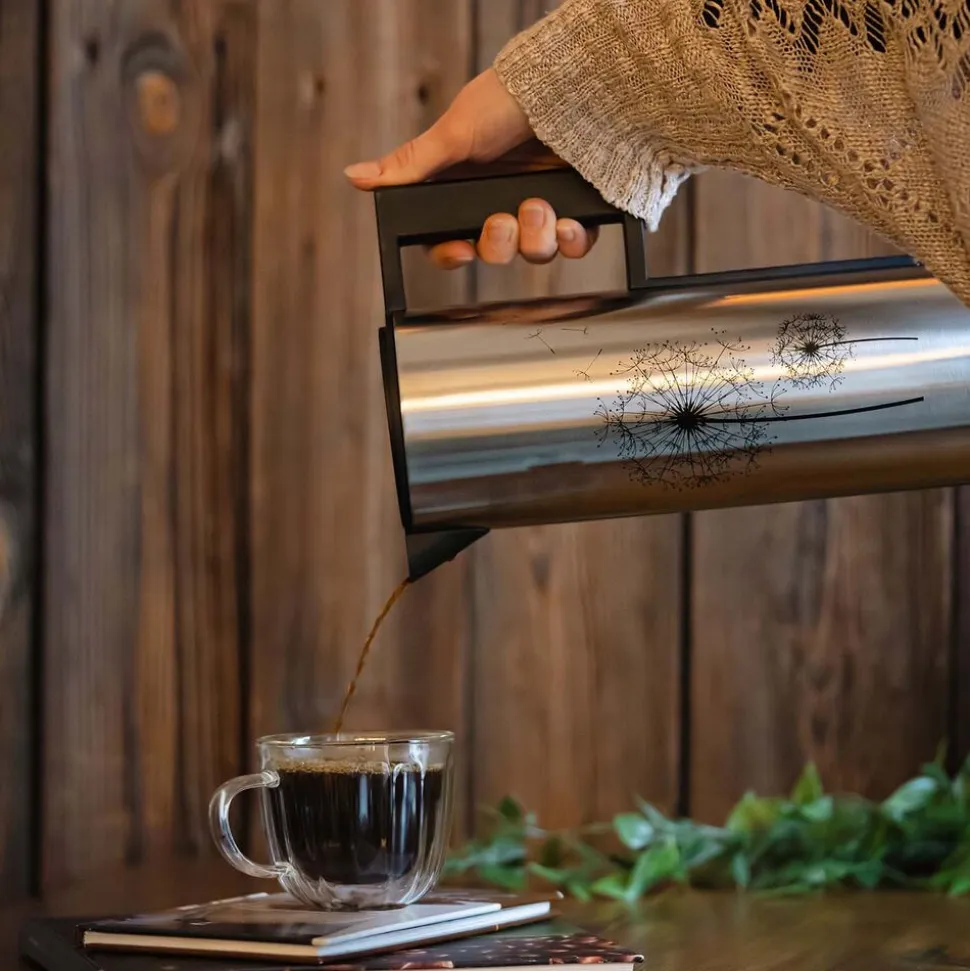 Komplet 2 filiżanek termicznych Vialli Design Tulip, 250 ml, z podwójną ścianką