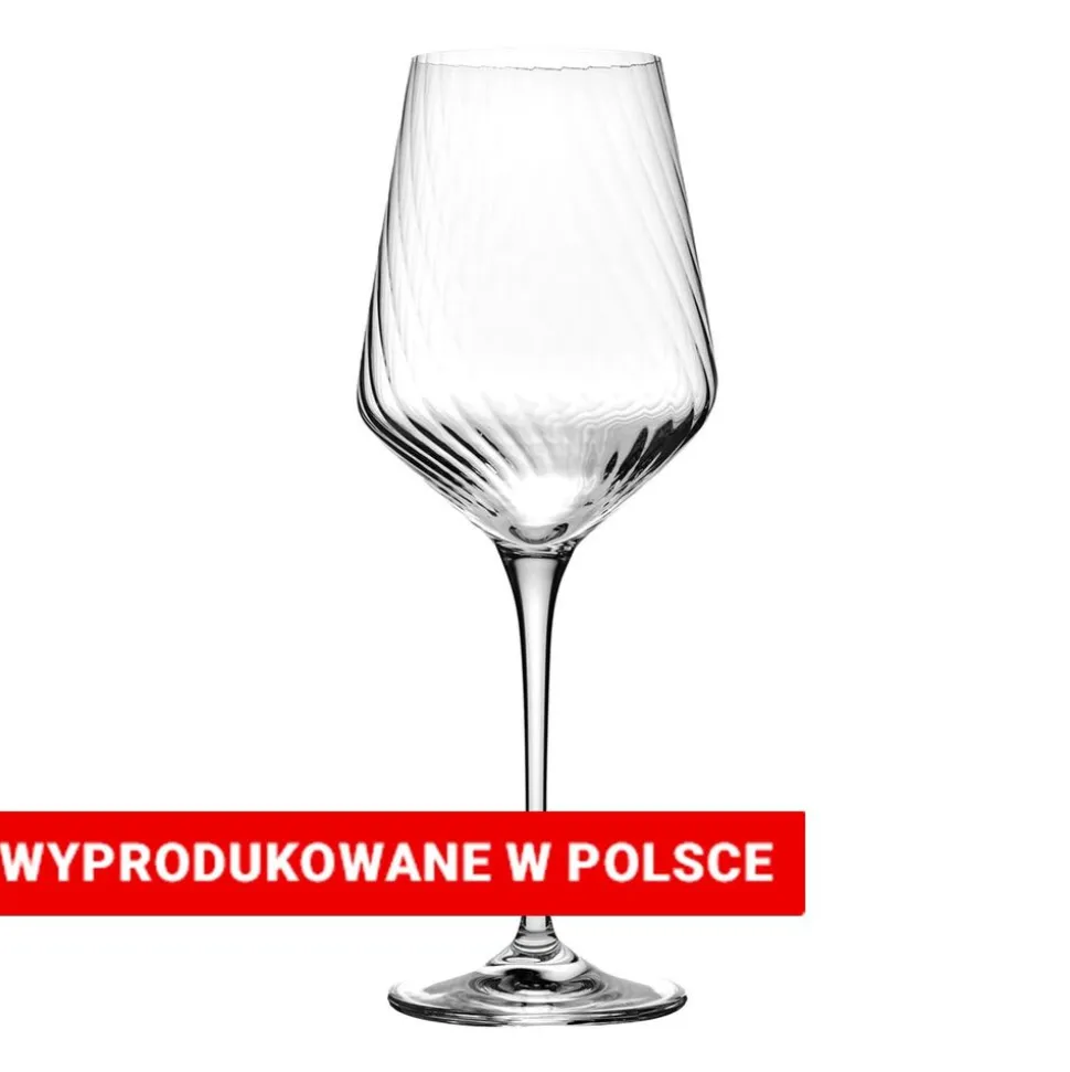 Komplet 6 kieliszków Krosno Avant-Garde Lumi, do wina białego, 450 ml