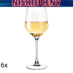 Komplet 6 kieliszków MG Home Olbia, 510 ml, do wina