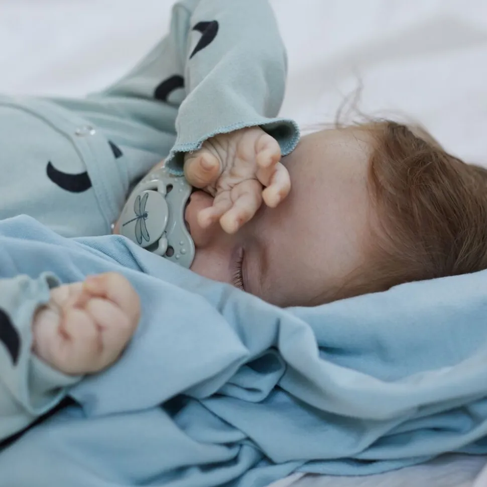 Komplet 2 smoczków dynamicznych Botanic Boy, 3-6m
