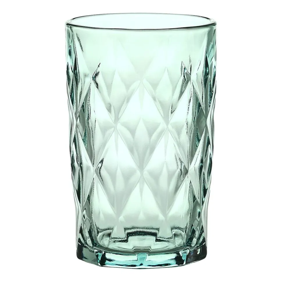 Komplet 4 szklanek Smukee, 350 ml, niebieskie