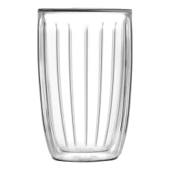 Komplet 2 szklanek termicznych Vialli Design Tulip, 350 ml, z podwójną ścianką
