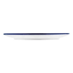 Komplet 4 talerzy na ciasto Tadar Folklor, 24 cm, białe