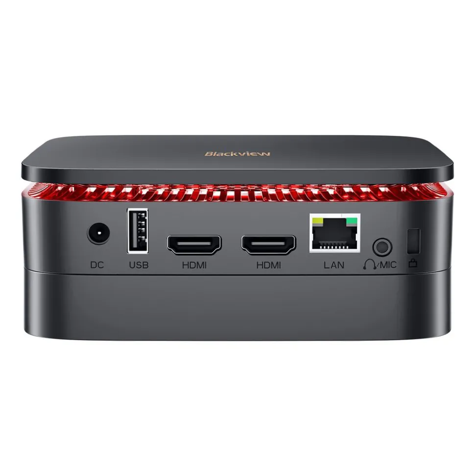 Komputer mini PC Blackview MP60 16/512 GB, czarny, Windows 11 PL