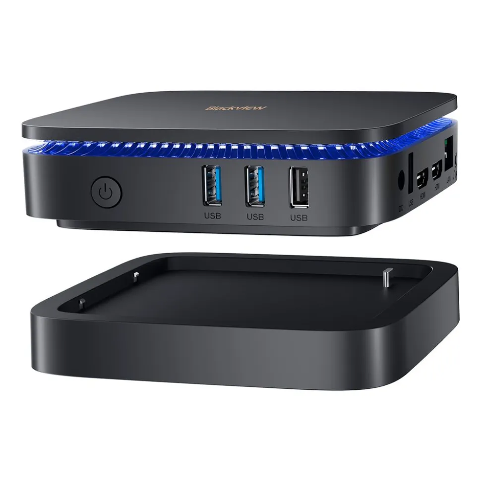 Komputer mini PC Blackview MP60 16/512 GB, czarny, Windows 11 PL