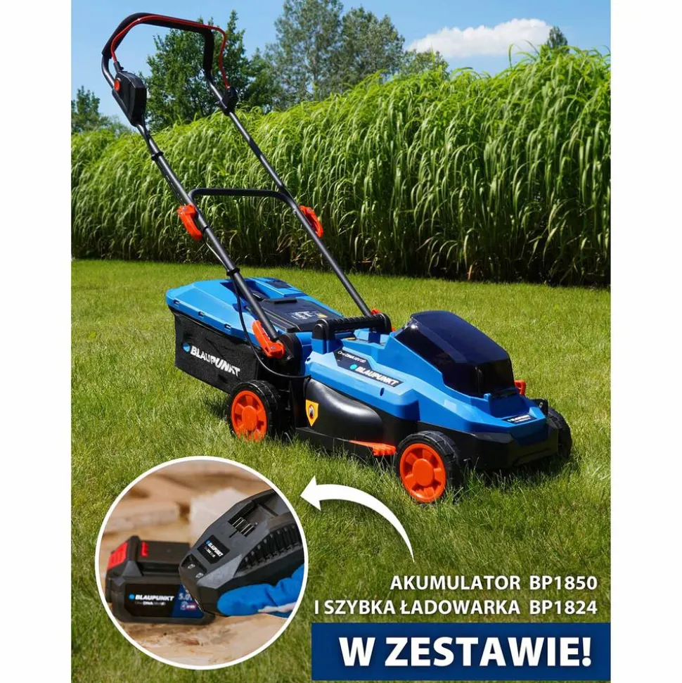 Kosiarka akumulatorowa Blaupunkt CL3010, 18 V, z ładowarką