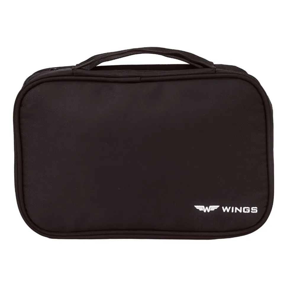 Kosmetyczka wisząca Wings ACS16, 6 l, czarna
