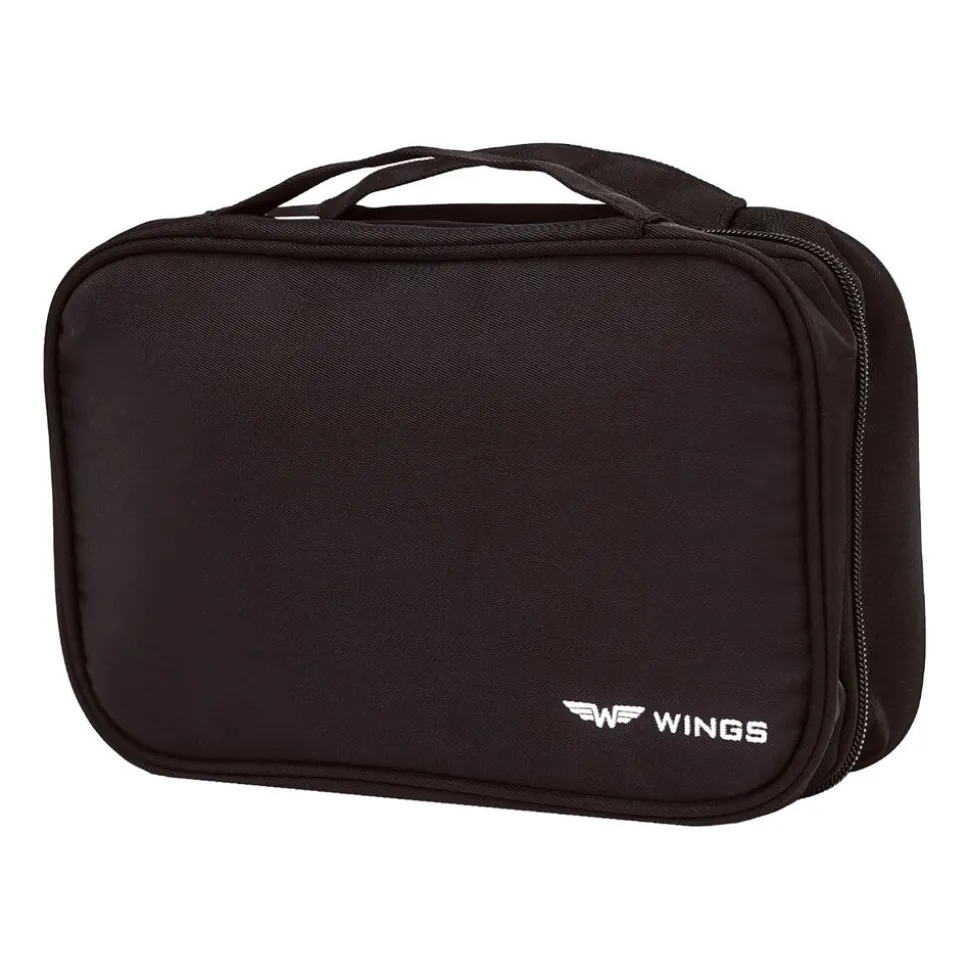 Kosmetyczka wisząca Wings ACS16, 6 l, czarna