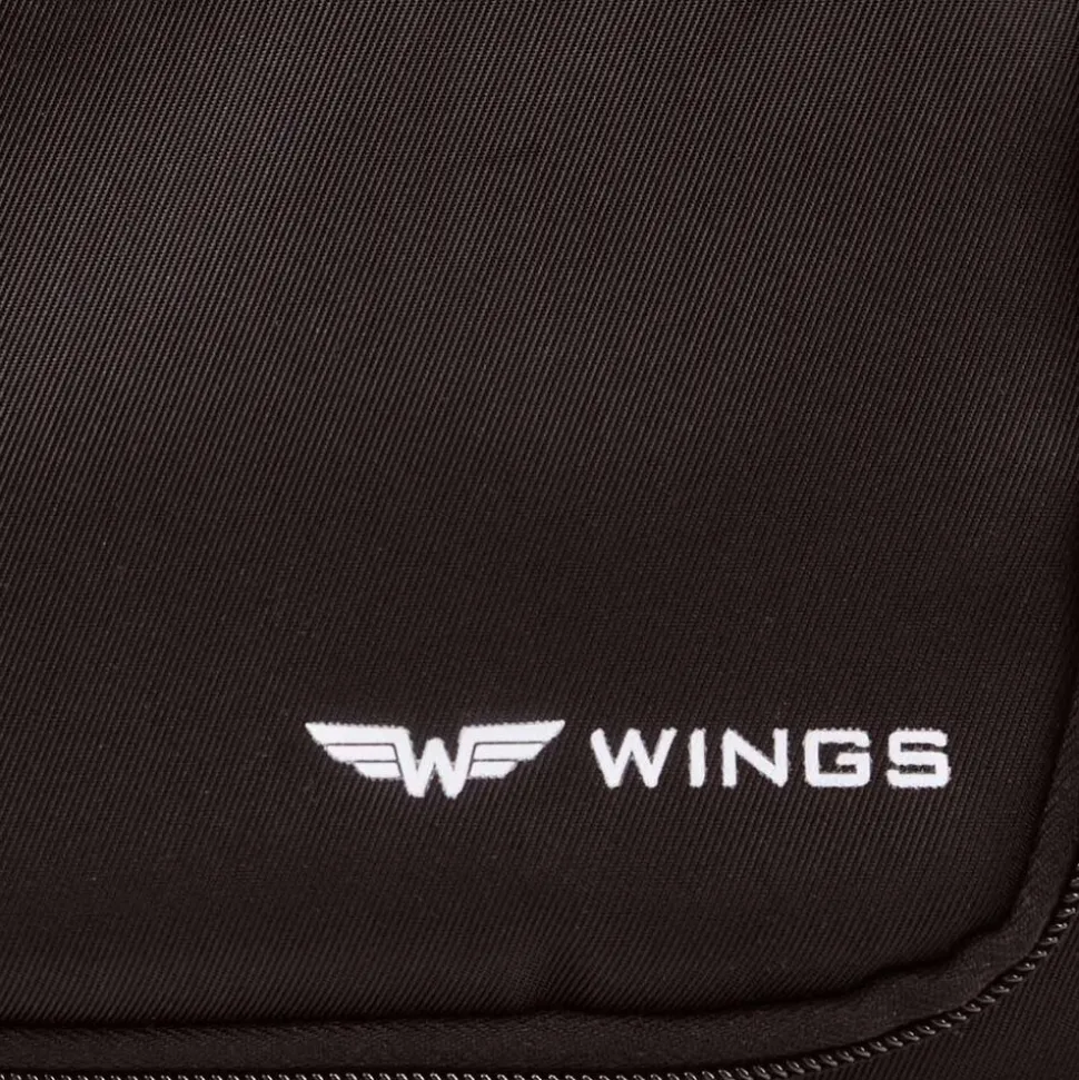 Kosmetyczka wisząca Wings ACS19, 6 l, czarna