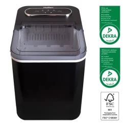 Kostkarka do lodu Hoffen, 170 W, 1,4 l, czarna