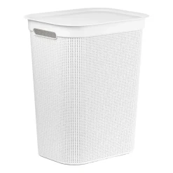 Kosz na pranie Brisen Rotho, 50 L, biały