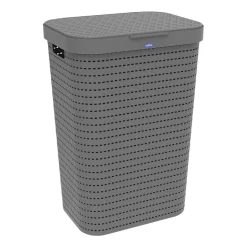 Kosz na pranie Country Rotho, 55 L, antracyt