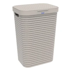 Kosz na pranie Country Rotho, 55 L, beżowy