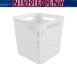 Koszyk Rotho Brisen, 18 L, biały