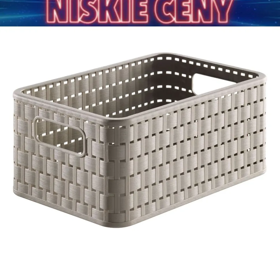 Koszyk Rotho Country, A5, 6 L, beżowy