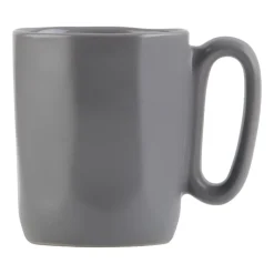 Kubki ceramiczne do espresso Vialli Design Fuori, 80 ml, 2 sztuki, szare