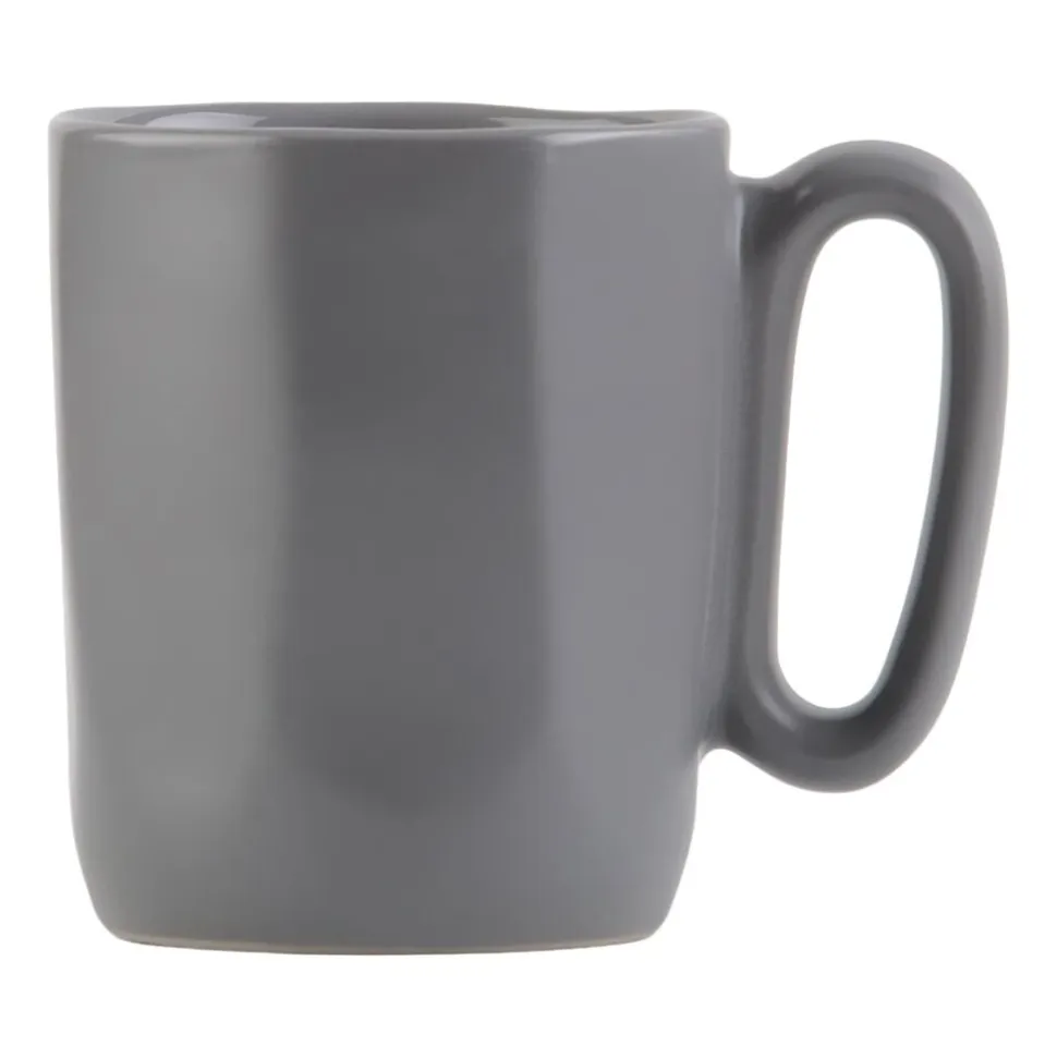 Kubki ceramiczne do espresso Vialli Design Fuori, 80 ml, 2 sztuki, szare