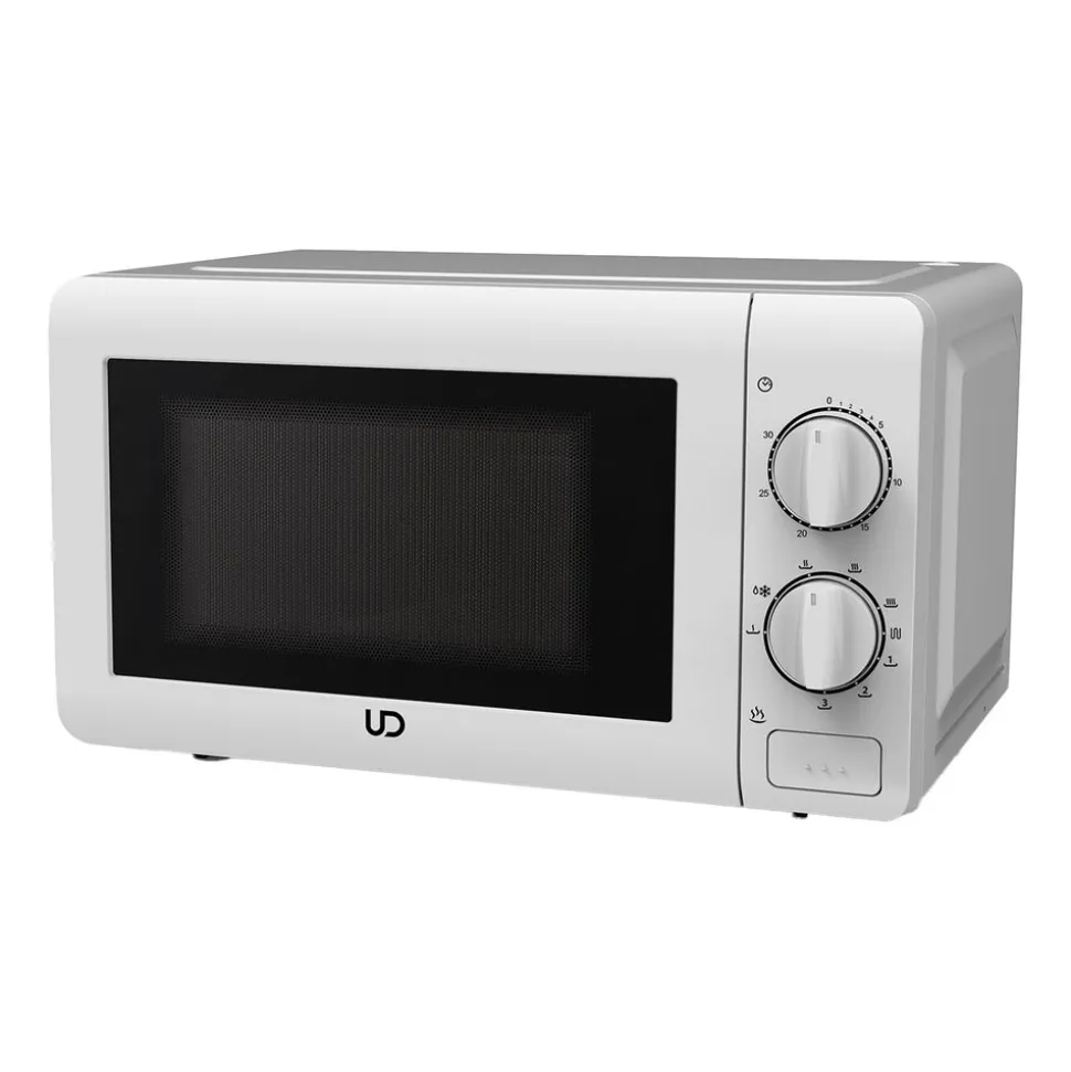 Kuchenka mikrofalowa UD MG20L-WA, 20 l, z funkcją grilla, biała
