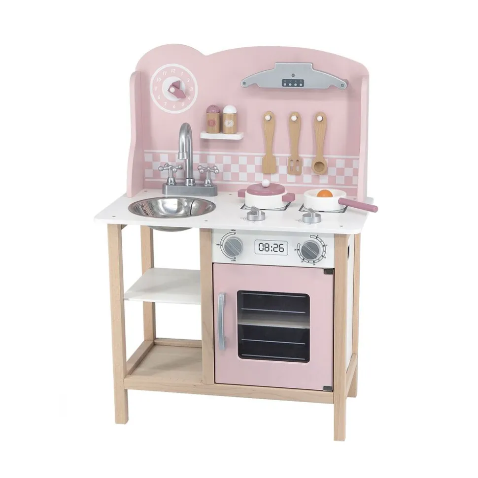 Kuchnia Viga Toys PolarB, z akcesoriami, drewniana