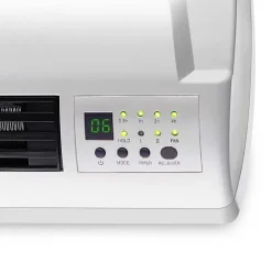 Kurtyna powietrzna Noveen HC2000 LED, z pilotem, dwa poziomy grzania