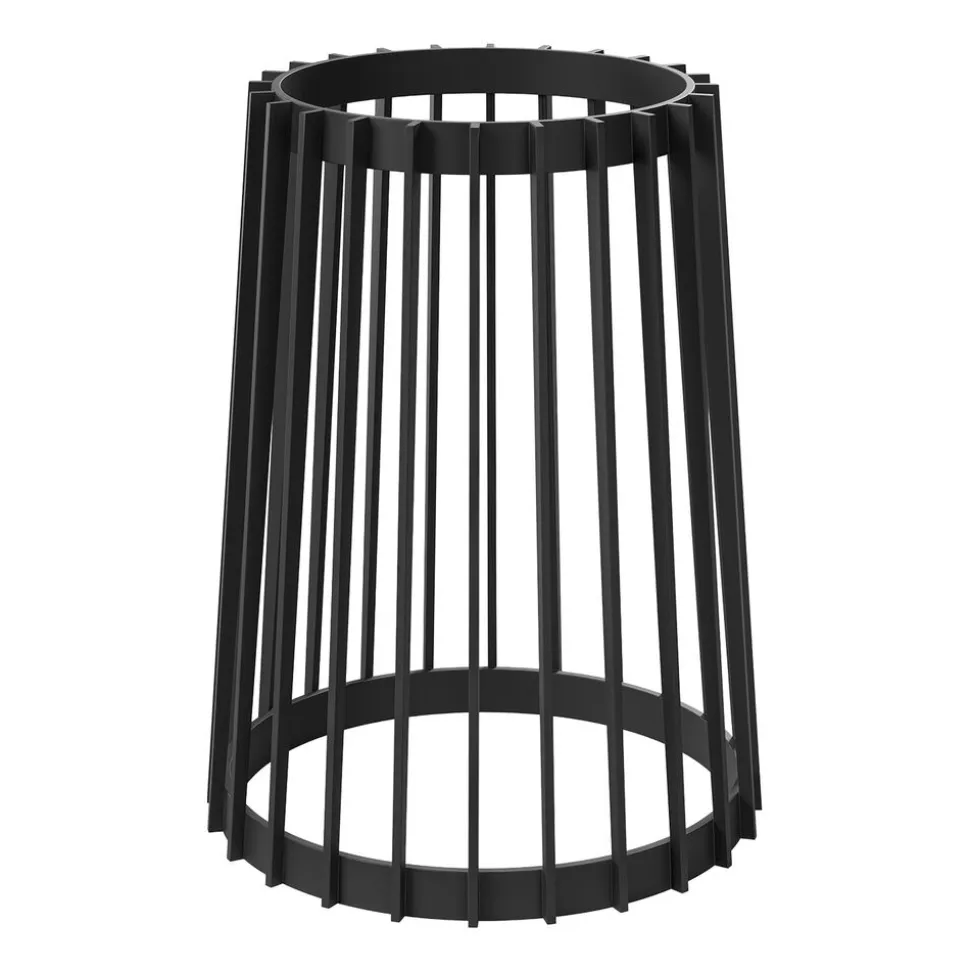 Kwietnik Form Platic Standy, z wkładem doniczkowym 24 cm, czarny