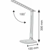Lampa biurkowa Sanico Goldlux Jowi LED, 4000K, biała