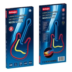 Lampa dekoracyjna LED ActiveJet Neon Gitara