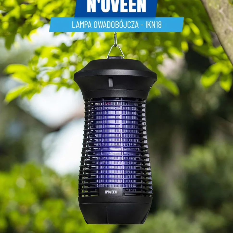 Lampa owadobójcza Noveen IKN18 IPX4, Professional Lampion, 100 m2