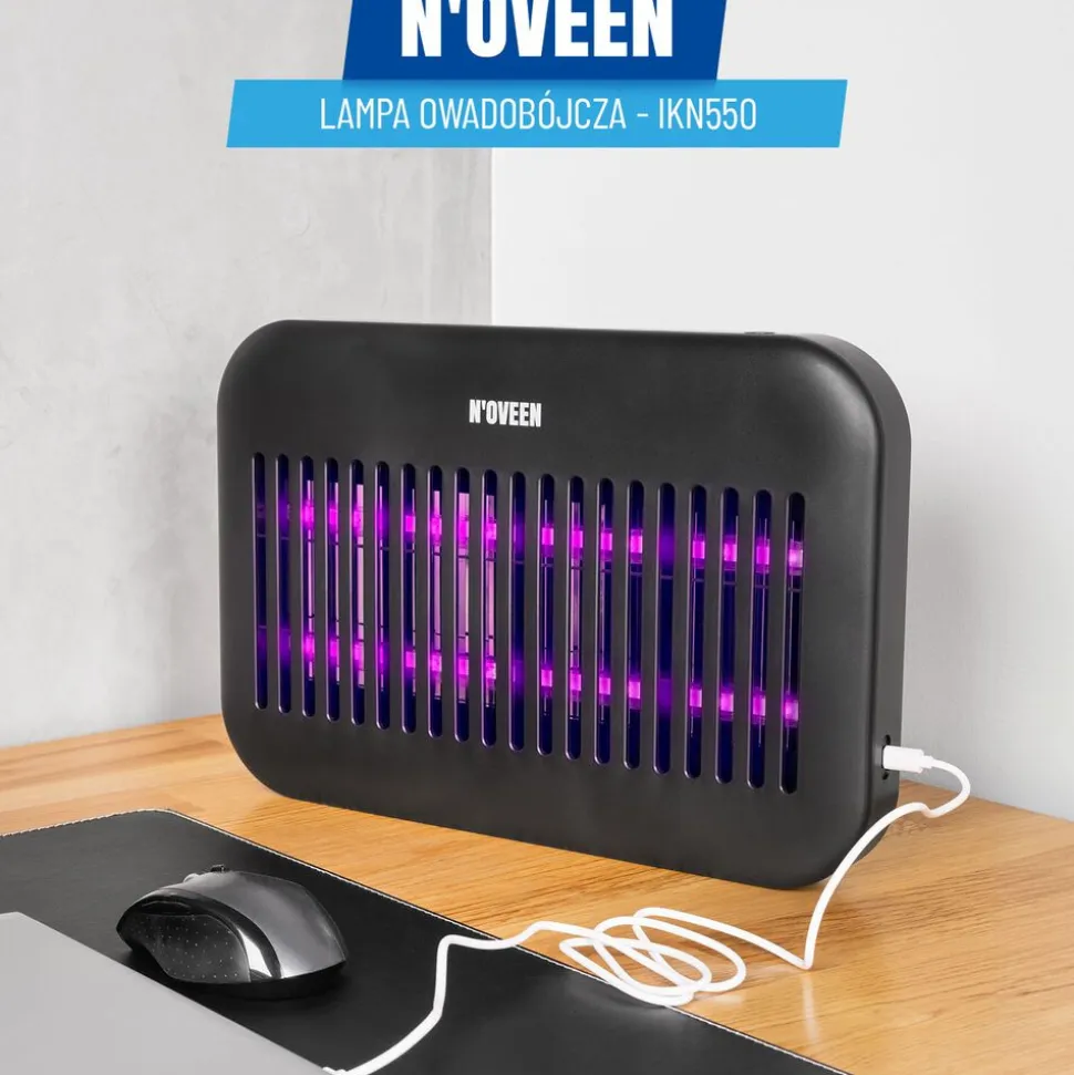 Lampa owadobójcza Noveen IKN550, 40 m2, LED