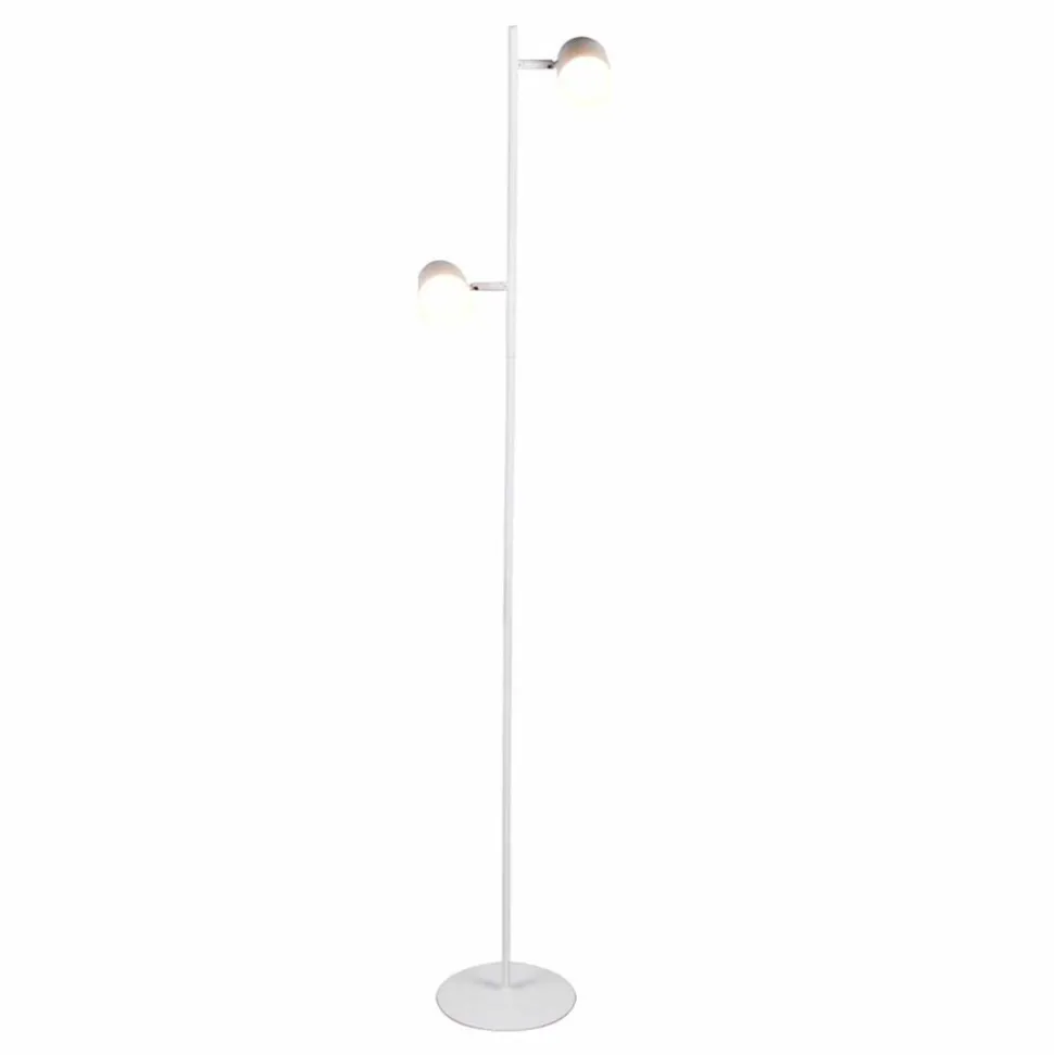 Lampa podłogowa LED Sanico Goldlux Rawi, 3000K, biała