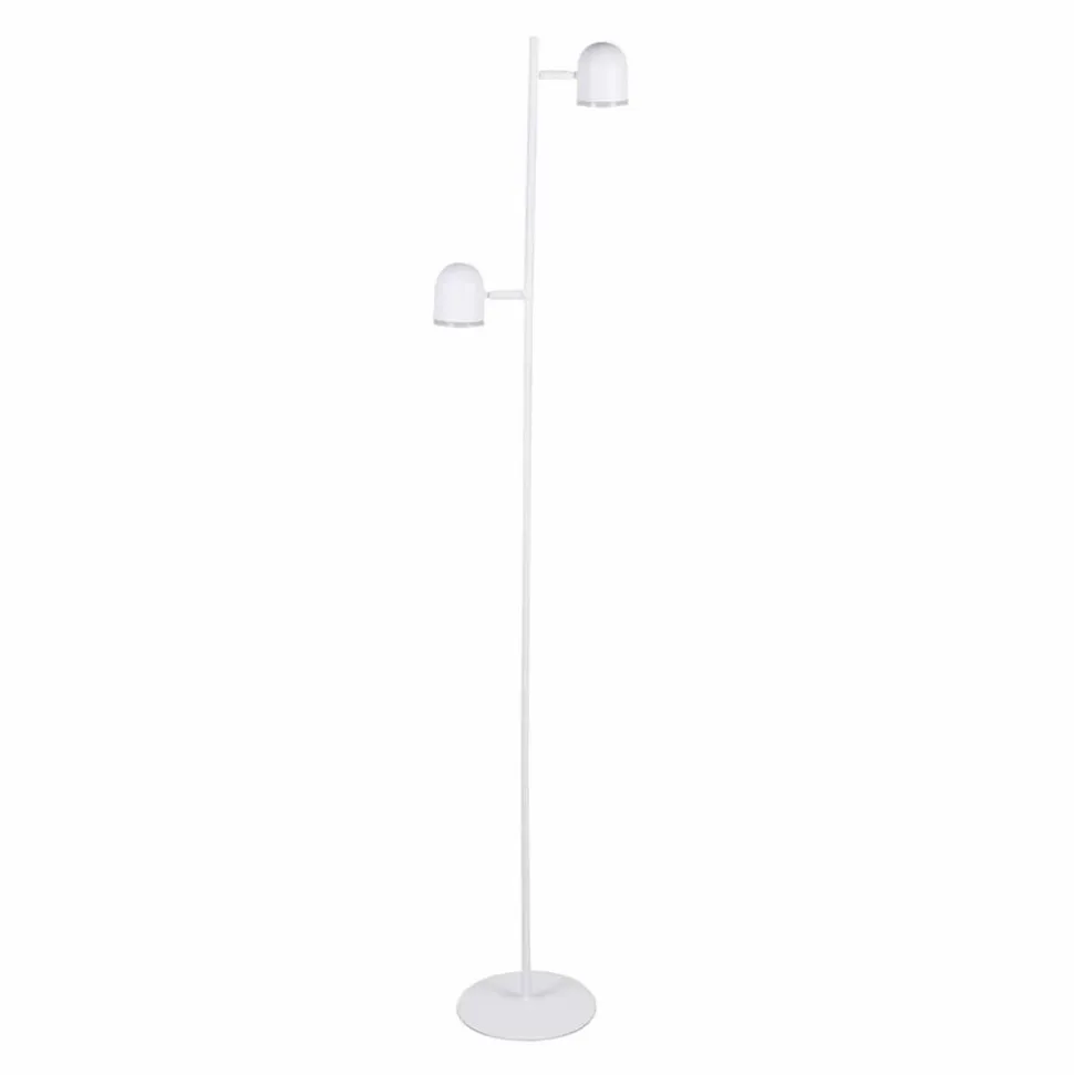 Lampa podłogowa LED Sanico Goldlux Rawi, 3000K, biała