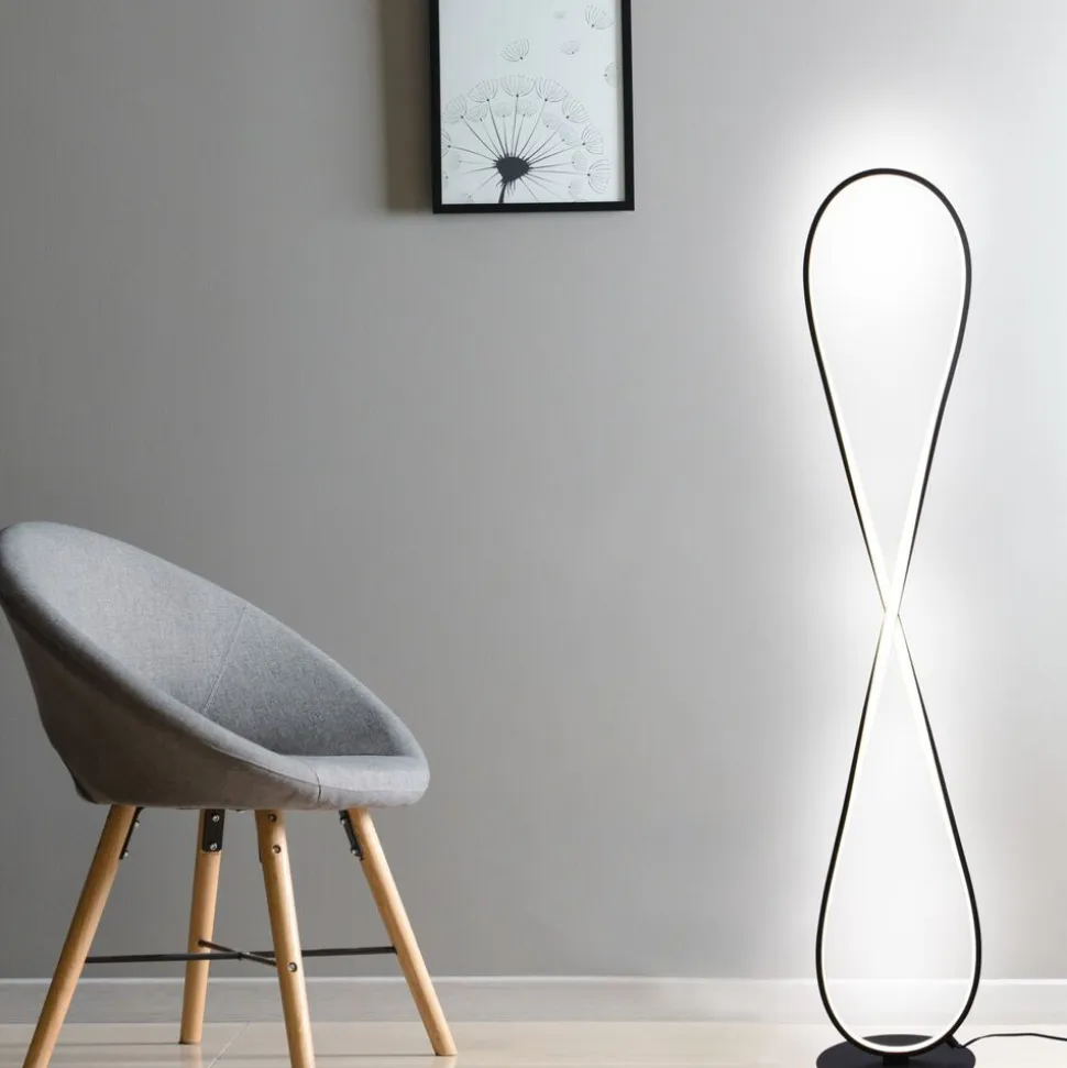 Lampa podłogowa LED Sanico Goldlux Infinito, 32 W, 4000K