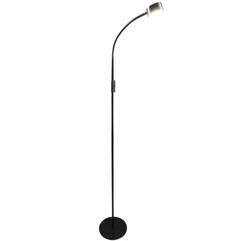 Lampa podłogowa LED Sanico Goldlux Bruno, 3000-6500K, czarna